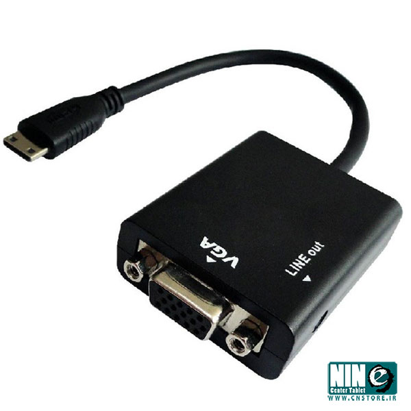 مبدل Mini HDMI به VGA