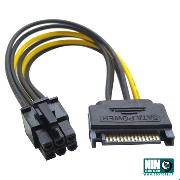 6Pin to 15PIN GPU Power SATA Cable