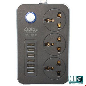 Aladdin CX-T05 USB Charger and Power Strip