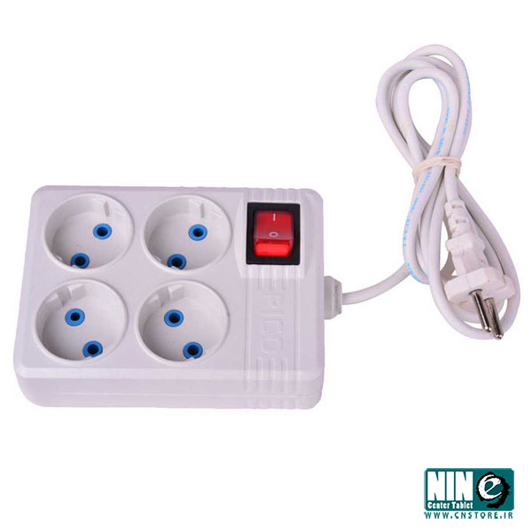 چند راهی برق پیکو مدل 4 خانه